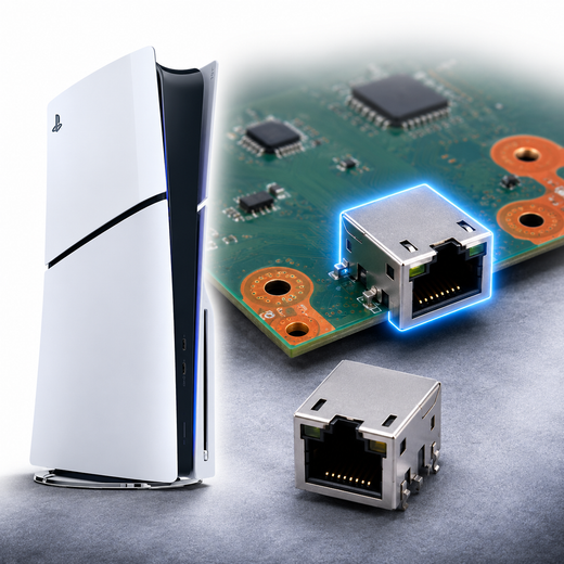 PlayStation 5 Slim LAN-Port Reparatur