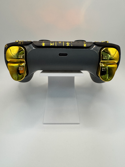 Custom PS5 DualSense Controller – Gold Samurai Edition