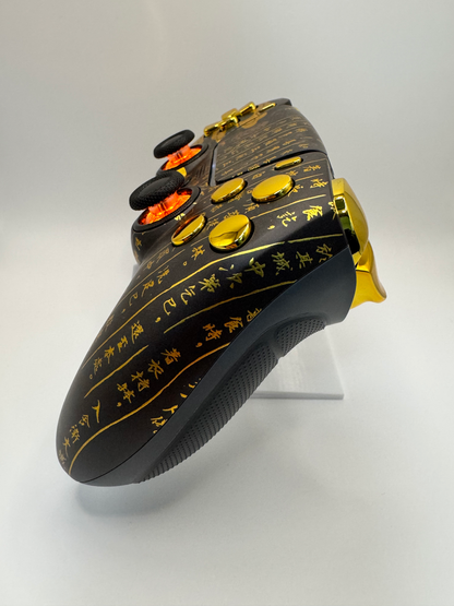 Custom PS5 DualSense Controller – Gold Samurai Edition