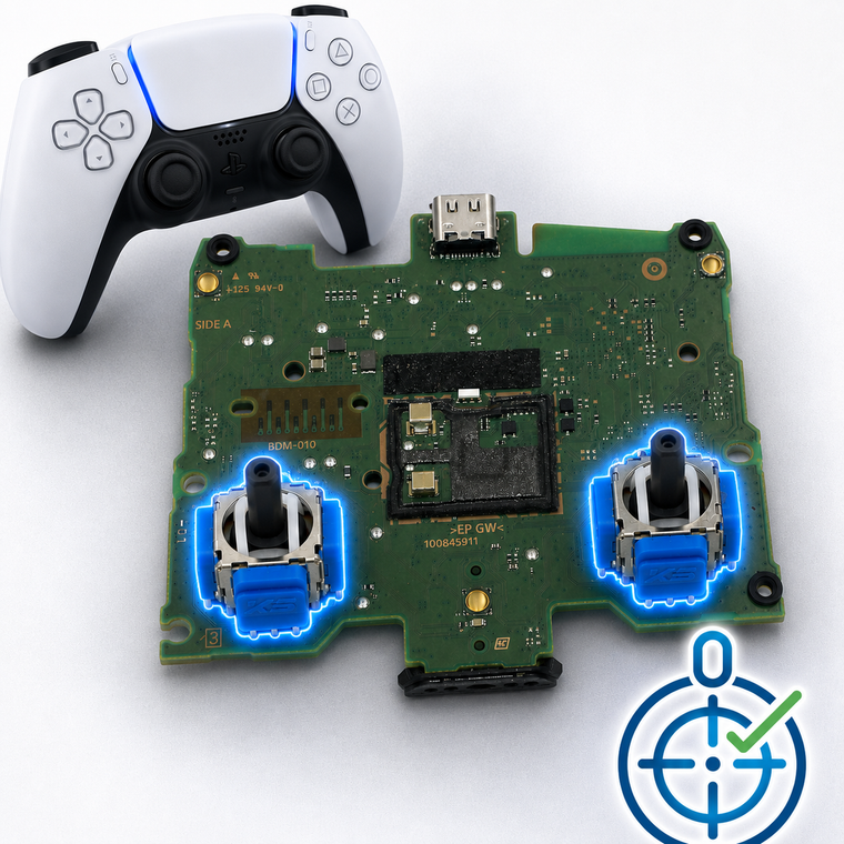 DualSense TMR-Stick Reparatur
